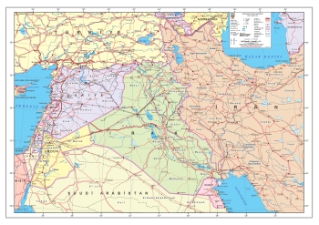 Ortadoğu Siyasi Haritası