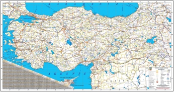 Türkiye Ulaşım Haritası