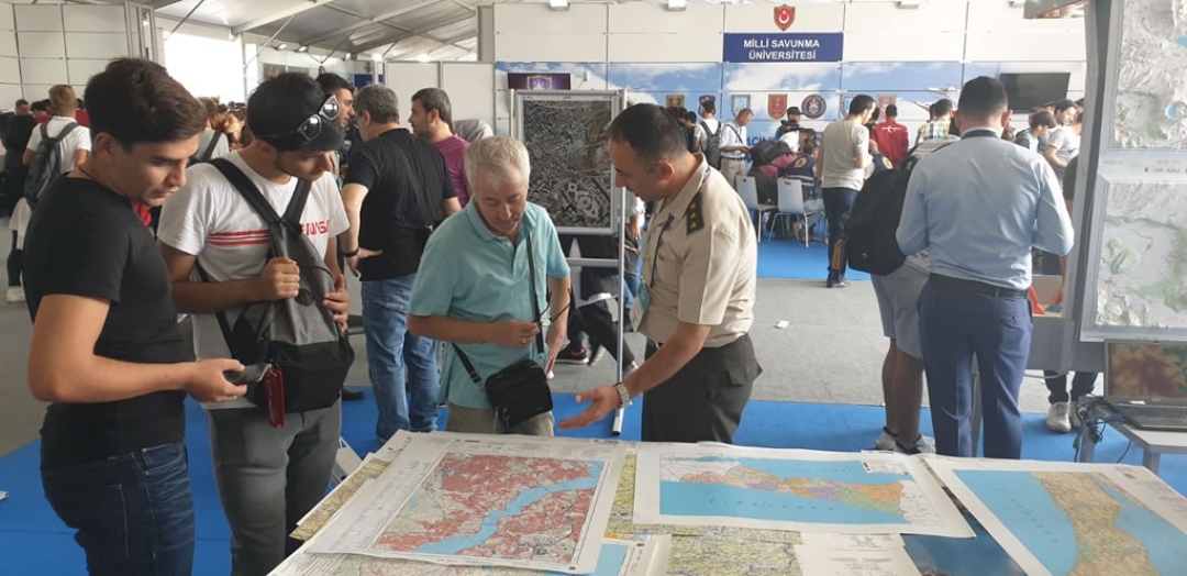 Harita Genel Müdürlüğü TEKNOFEST-2019'a katılım sağlamıştır.