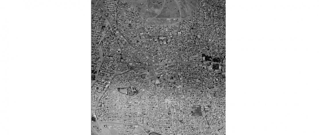07 Aralık 1921 Tarihinde Düşman İşgalinden Kurtulan Kilis’in Harita Genel Müdürlüğü Tarafından 1976 Yılında Çekilen Hava Fotoğrafı