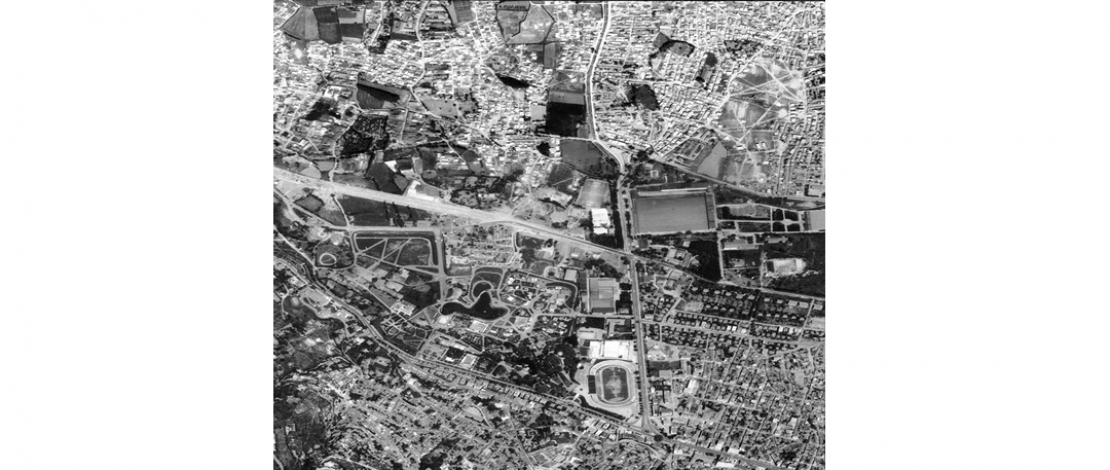 11 Eylül 1922 Tarihinde Düşman İşgalinden Kurtulan Bursa’nın Harita Genel Müdürlüğü Tarafından 1975 Yılında Çekilen Hava Fotoğrafı.