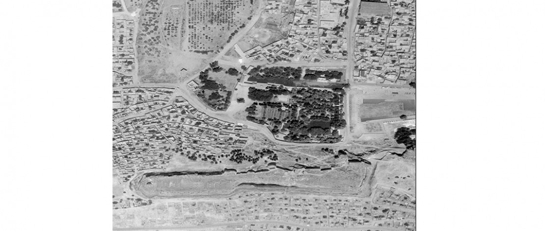 11 Nisan 1920 Tarihinde Düşman İşgalinden Kurtulan Şanlıurfa'nın Harita Genel Müdürlüğü Tarafından 1976 Yılında Çekilen Hava Fotoğrafı