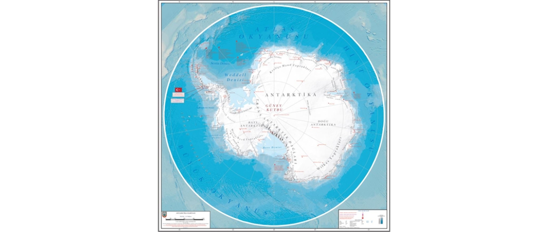 1/10 Milyon Ölçekli Antarktika Bölge Kabartma ve Kağıt Haritası üretilip satışa sunulmuştur. 1/25 Milyon Ölçekli Antarktika Bölge Haritası ise indirilebilir ürünler kısmında sunulmuştur.