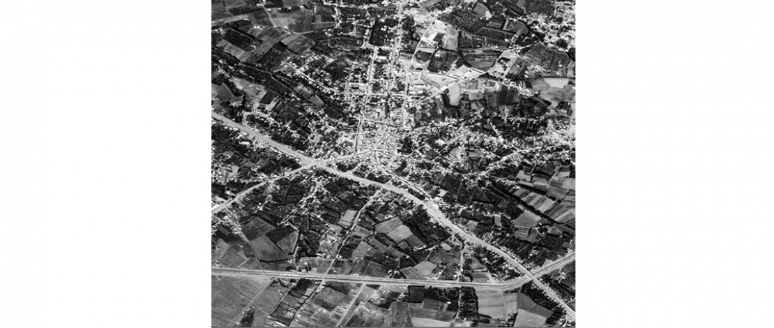 14 Kasım 1920 Tarihinde Düşman İşgalinden Kurtulan Iğdır’ın Harita Genel Müdürlüğü Tarafından 1975 Yılında Çekilen Hava Fotoğrafı