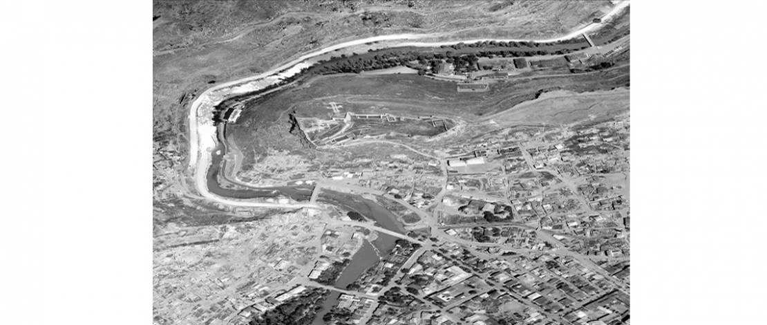 30 Ekim 1920 Tarihinde Düşman İşgalinden Kurtulan Kars'ın Harita Genel Müdürlüğü Tarafından 1976 Yılında Çekilen Hava Fotoğrafı.