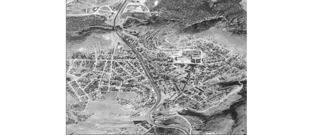 6 Eylül 1922 Tarihinde Düşman İşgalinden Kurtulan Bilecik’in Harita Genel Müdürlüğü Tarafından 1973 Yılında Çekilen Hava Fotoğrafı