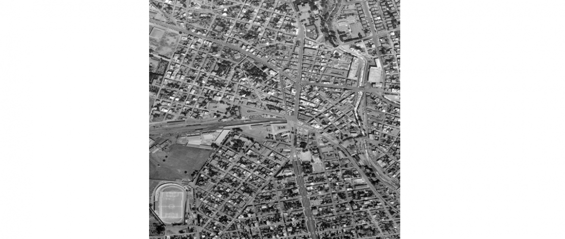7 Eylül 1922 Tarihinde Düşman İşgalinden Kurtulan Aydın’ ın Harita Genel Müdürlüğü Tarafından 1972 Yılında Çekilen Hava Fotoğrafı.