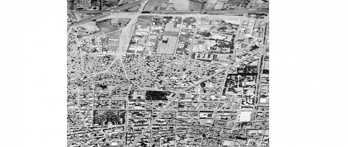 8 Eylül 1922 Tarihinde Düşman İşgalinden Kurtulan Manisa’nın Harita Genel Müdürlüğü Tarafından 1976 Yılında Çekilen Hava Fotoğrafı