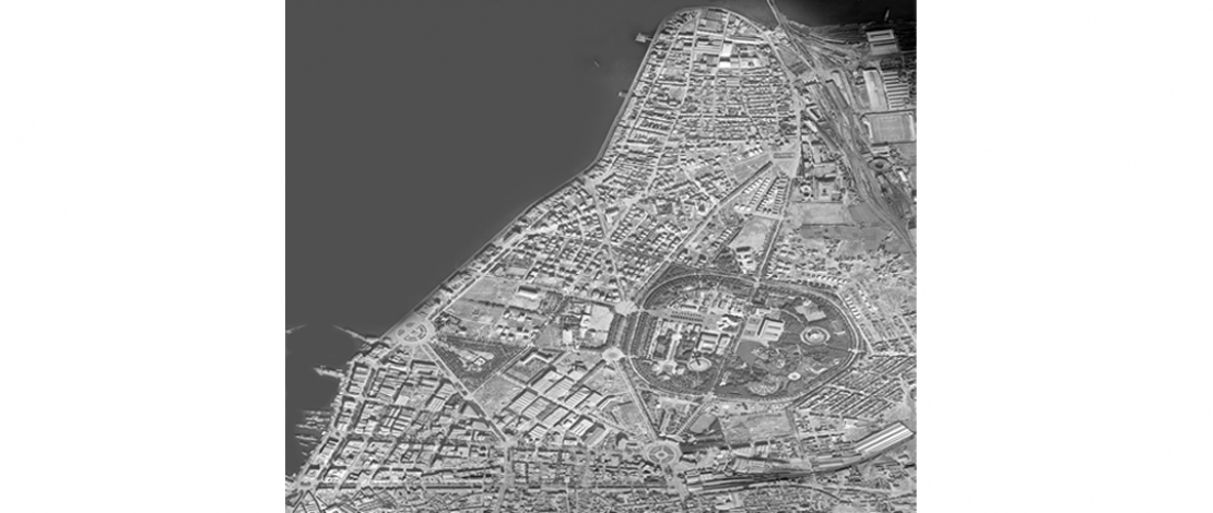 9 Eylül 1922 Tarihinde Düşman İşgalinden Kurtulan İzmir’in Harita Genel Müdürlüğü tarafından 1951 Yılında Çekilen Hava Fotoğrafı