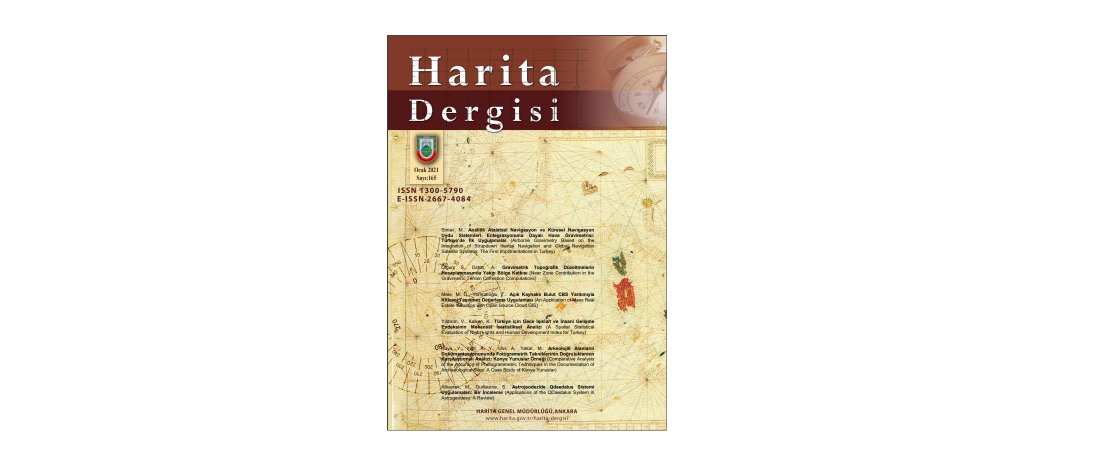 Harita Dergisi 165. Sayısı (Ocak-2021) Yayımlanmıştır.