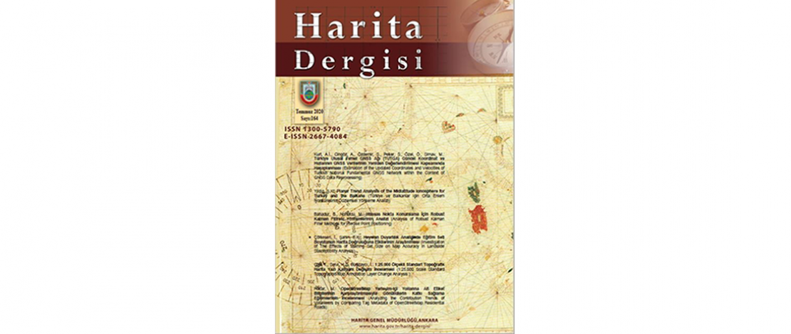 Harita Dergisinin 164. Sayısı Yayımlanmıştır.