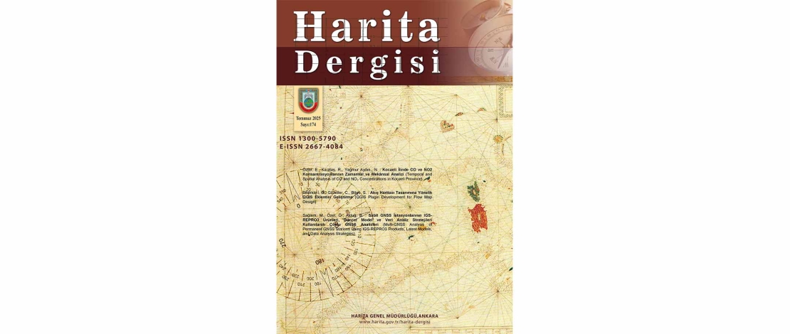 Harita Dergisi'nin 174. sayısı (Temmuz-2025) yayımlanmıştır.