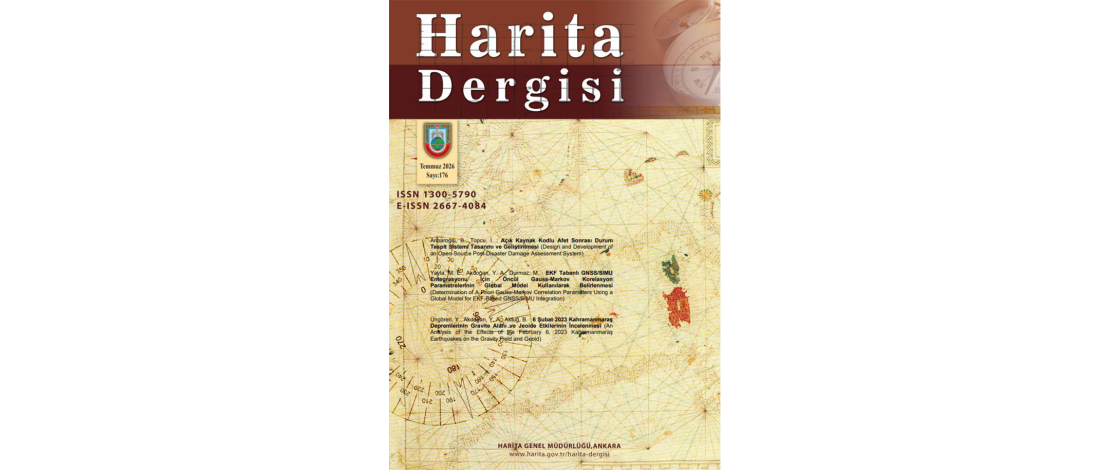Harita Dergisi'nin 176. sayısı (Temmuz-2026) yayımlanmıştır.