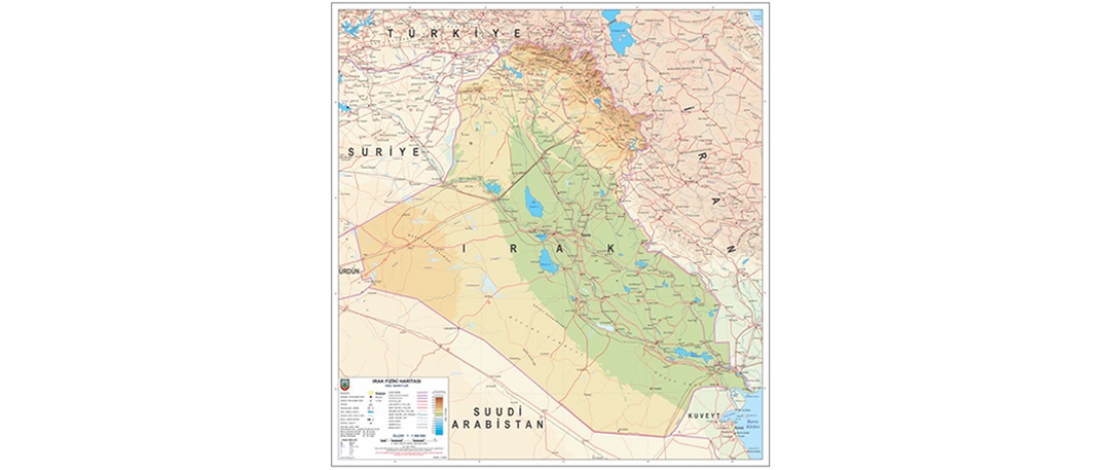 Irak Fiziki Haritamızı Gördünüz mü?