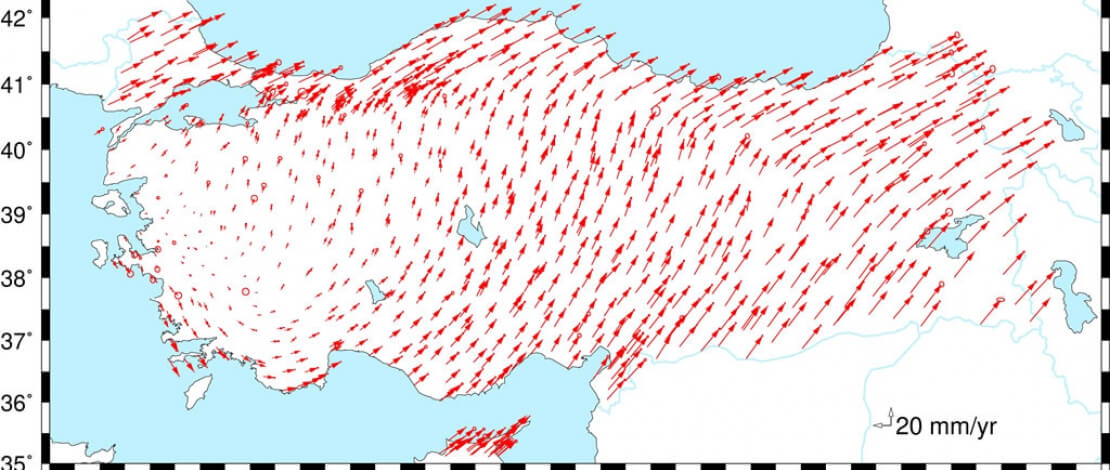 Türkiye Ulusal Temel GNSS Ağı (TUTGA) Noktalarının Koordinat ve Hızları Güncellenerek Kullanıma Sunulmuştur.