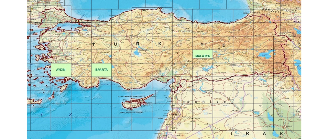 Üretimi tamamlanan 1/250.000 ölçekli AYDIN, MALATYA ve ISPARTA paftalarına ait ortofotolar, HGM KÜRE MASAÜSTÜ ve MOBİL uygulamalarında güncellenmiştir.