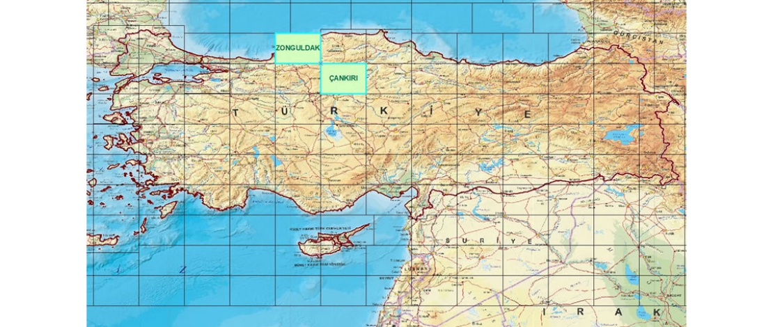 Üretimi tamamlanan 1/250.000 ölçekli ÇANKIRI ve ZONGULDAK paftalarına ait ortofotolar, HGM KÜRE MASAÜSTÜ ve MOBİL uygulamalarında güncellenmiştir.