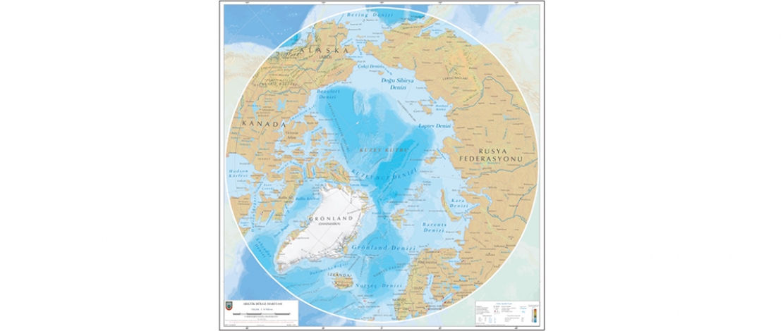 Yeni Ürünümüz Olan Arktik Bölge Haritamızı İncelediniz mi?