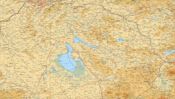 1:500.000 Ölçekli Raster Türkiye Kara (1404 Serisi) Topoğrafik Harita 