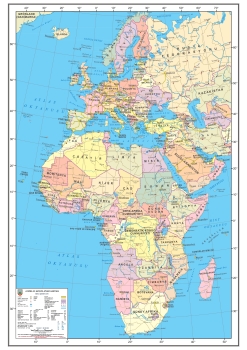 Afrika Avrupa Siyasi Haritası