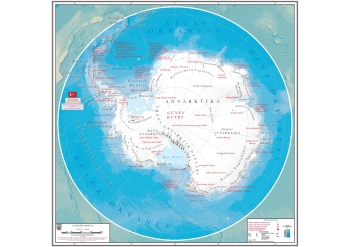 Antarktika Bölge Haritası