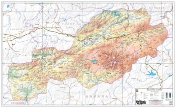 Fiziki İl Haritaları (Bolu)