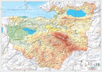 Fiziki İl Haritaları (Bursa)