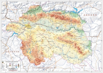 Fiziki İl Haritaları (Eskişehir)