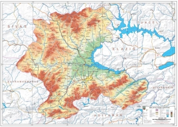 Fiziki İl Haritaları (Malatya)