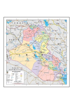 Irak Siyasi Haritası 