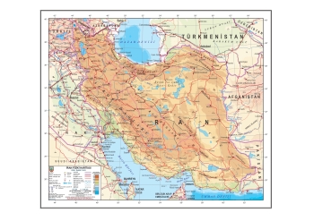 İran Fiziki Haritası
