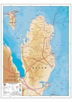 Katar Fiziki Haritası