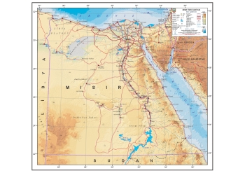 Mısır Fiziki Haritası