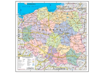 Polonya Siyasi Haritası