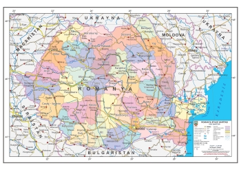 Romanya Siyasi Haritası