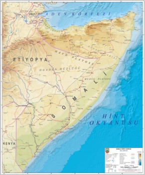 Somali Fiziki Haritası