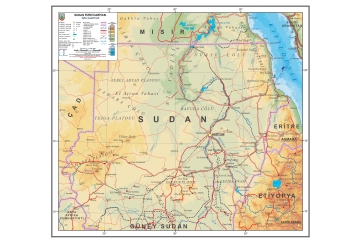 Sudan Fiziki Haritası