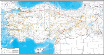 Türkiye Diri Fay Hatları Haritası