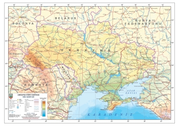 Ukrayna Fiziki Haritası
