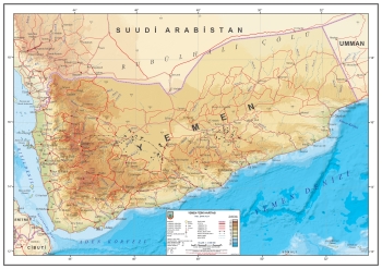 Yemen Fiziki Haritası