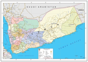 Yemen Siyasi Haritası